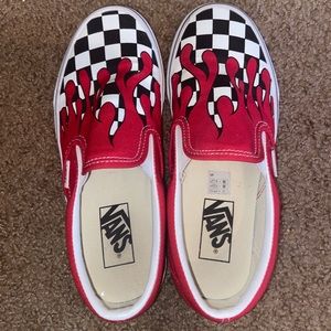 red flame vans